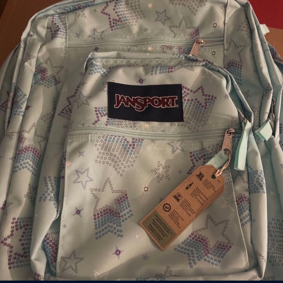 Jansport Backpack Blue Stars